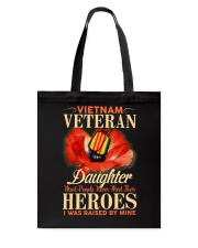 I Was Raised-Vietnam Vet Tote Bag thumbnail