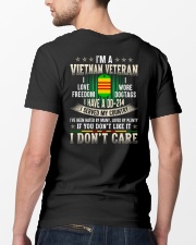 Don't Care Classic T-Shirt lifestyle-mens-crewneck-back-5