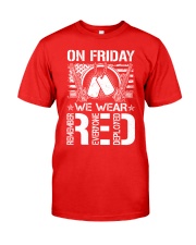 Wear RED Front Classic T-Shirt front