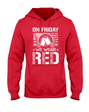 Wear RED Front Hooded Sweatshirt thumbnail