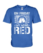 Wear RED Front V-Neck T-Shirt thumbnail