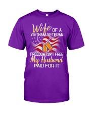 Wife Of A Vietnam Veteran Classic T-Shirt thumbnail