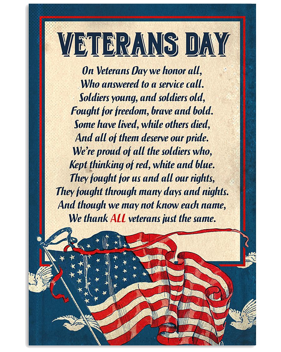 Veterans Day 11x17 Poster
