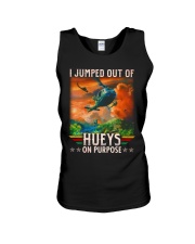 Jump Out Of Hueys Unisex Tank thumbnail