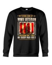 Veteran Son Of A WWII Veteran Crewneck Sweatshirt thumbnail