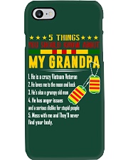 Vietnam Veteran Grandchildren-5things Phone Case thumbnail