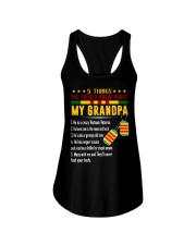 Vietnam Veteran Grandchildren-5things Ladies Flowy Tank thumbnail