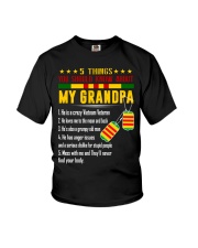 Vietnam Veteran Grandchildren-5things Youth T-Shirt thumbnail