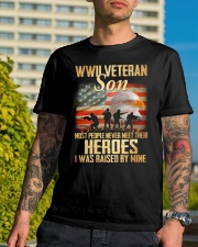 WWII Veteran Son Classic T-Shirt lifestyle-mens-crewneck-front-8