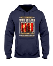 WWII Veteran Great-Grandson Hooded Sweatshirt thumbnail
