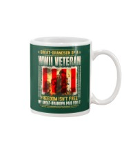 WWII Veteran Great-Grandson Mug thumbnail
