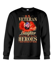 I Was Raised-US Veteran Crewneck Sweatshirt thumbnail
