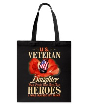 I Was Raised-US Veteran Tote Bag thumbnail