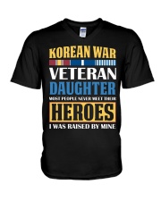 Korean War Veteran Daughter V-Neck T-Shirt thumbnail