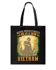 Old Man Served In Vietnam Tote Bag thumbnail