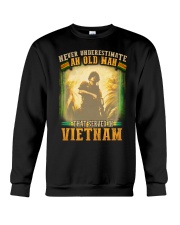 Old Man Served In Vietnam Crewneck Sweatshirt thumbnail