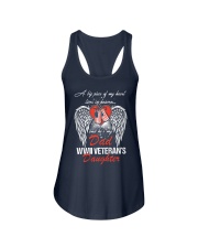 WWII Daughter - My Dad Ladies Flowy Tank thumbnail