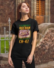 Flew In A CH-47 Classic T-Shirt apparel-classic-tshirt-lifestyle-06