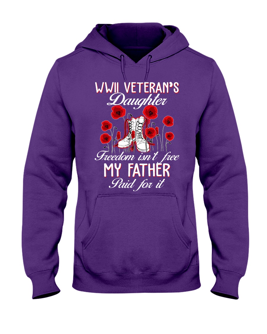 WWII Daughter Hooded Sweatshirt