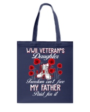 WWII Daughter Tote Bag thumbnail