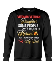 My Dad-Vietnam Veteran Daughter Crewneck Sweatshirt thumbnail