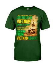 Vietnam Veteran-Not Every One Classic T-Shirt front