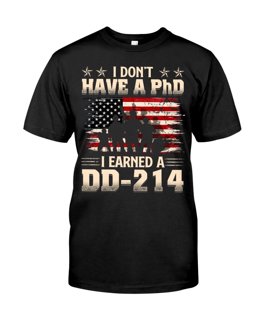 Earned A Dd-214 Classic T-Shirt