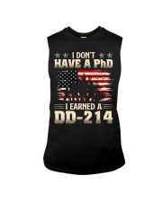 Earned A Dd-214 Sleeveless Tee thumbnail