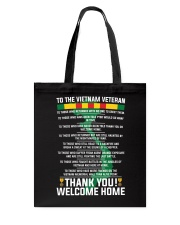 Thank You Vietnam Veterans Tote Bag thumbnail