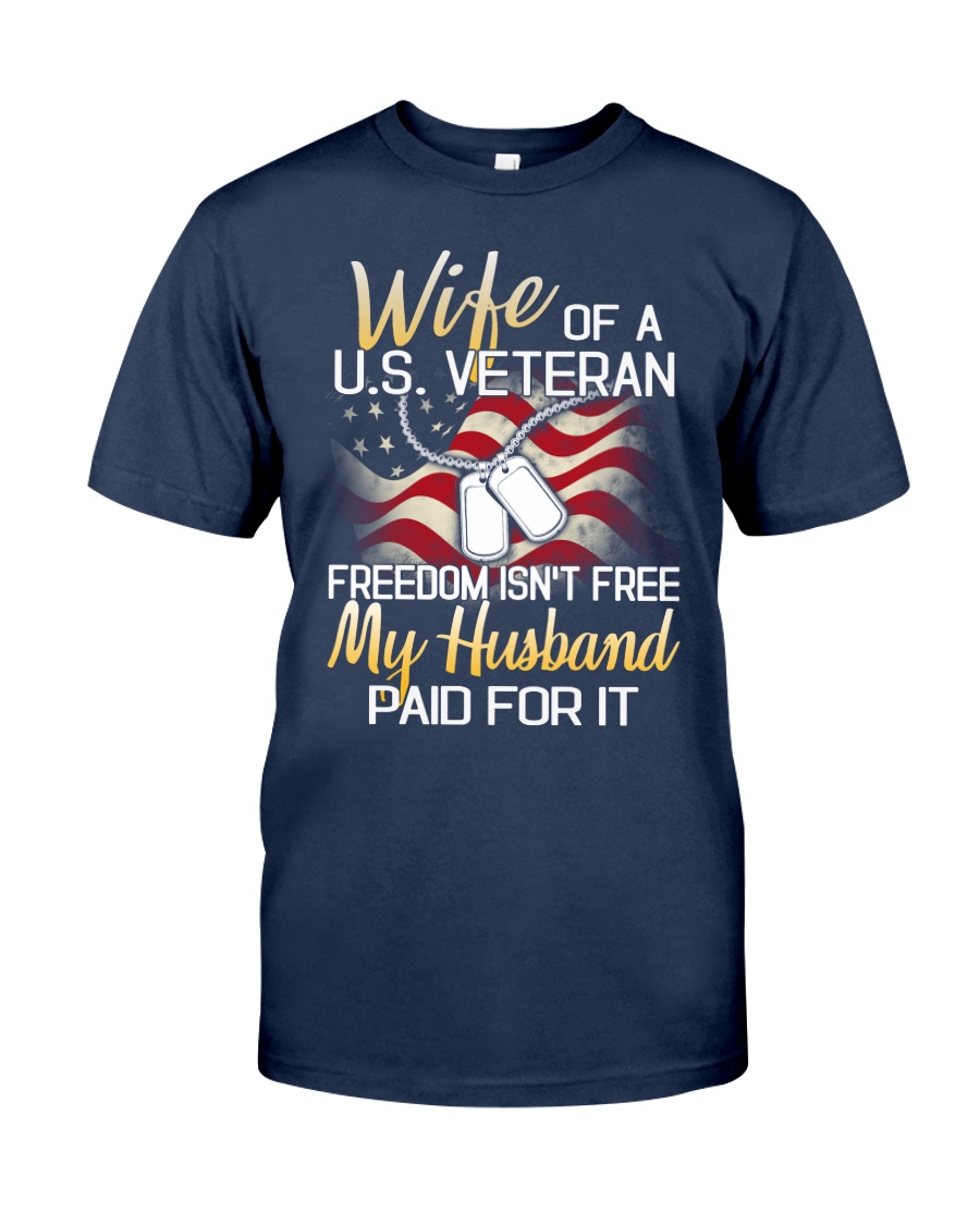 Wife Of A US Veteran Classic T-Shirt