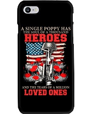 A Single Poppy Phone Case thumbnail