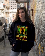 Vietnam Veteran Grandpa-Superhero Hooded Sweatshirt lifestyle-unisex-hoodie-front-1