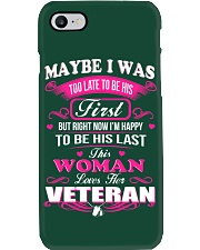 Woman Loves Her Veteran Phone Case thumbnail