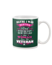 Woman Loves Her Veteran Mug thumbnail