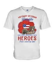 Hero Vietnam Veteran's Daughter V-Neck T-Shirt thumbnail