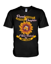 Proud Daughter V-Neck T-Shirt thumbnail