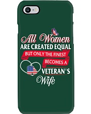 The Finest Becomes A Veteran's Wife Phone Case thumbnail