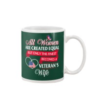 The Finest Becomes A Veteran's Wife Mug thumbnail