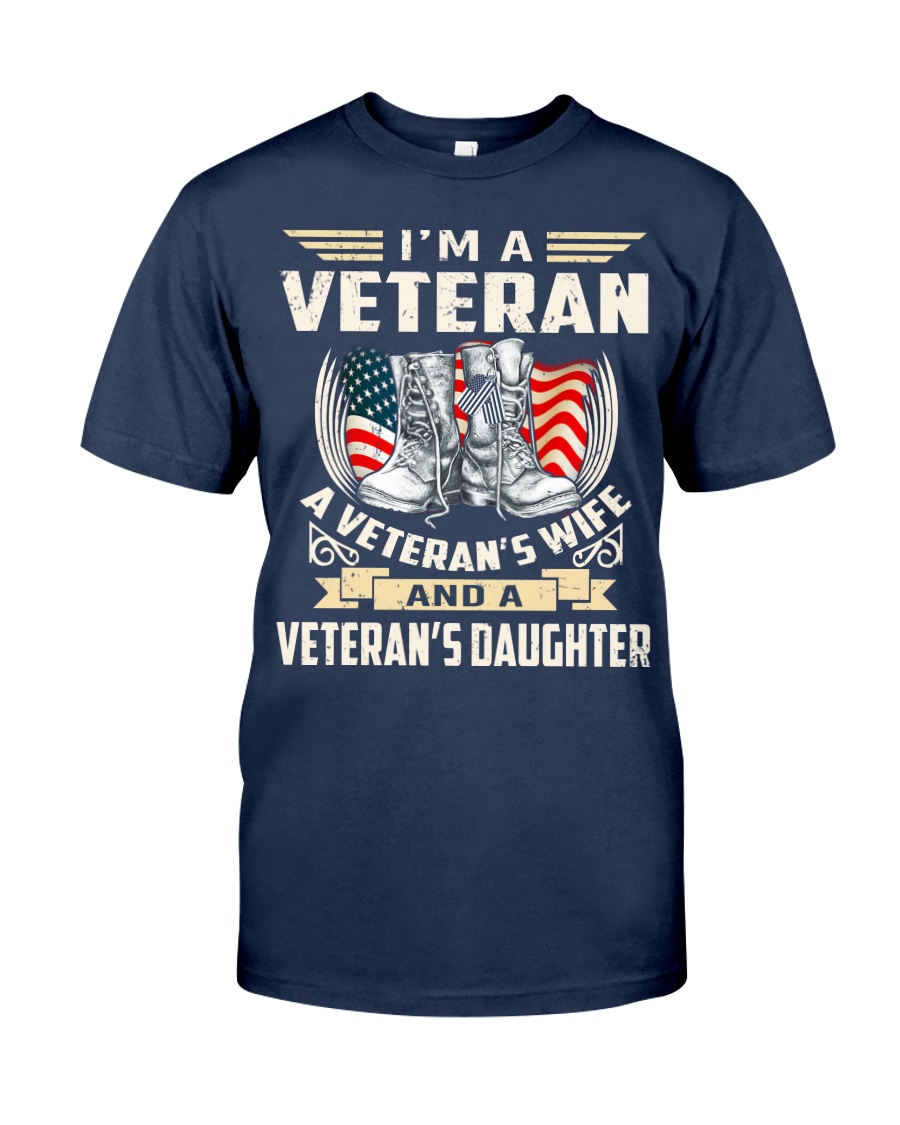 I'm A Veteran Classic T-Shirt
