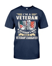 I'm A Veteran Classic T-Shirt front