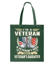 I'm A Veteran Tote Bag thumbnail