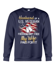 Husband Of A US Veteran Crewneck Sweatshirt thumbnail