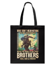 Means The World Tote Bag thumbnail
