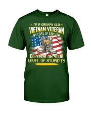 Grumpy Old Vietnam Vet Classic T-Shirt front