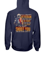 Grumpy Veteran Hooded Sweatshirt thumbnail