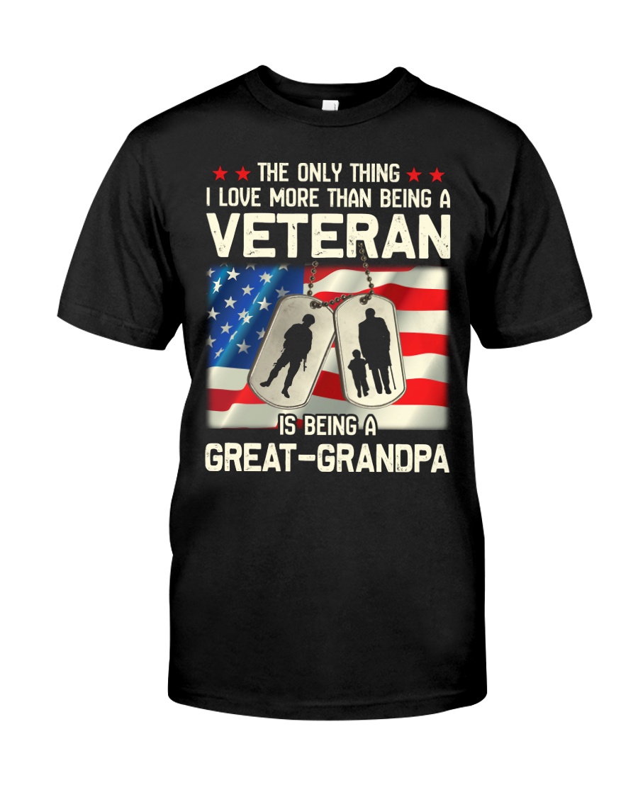 Being A Great-Grandpa Classic T-Shirt