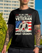 Being A Great-Grandpa Classic T-Shirt lifestyle-mens-crewneck-front-8