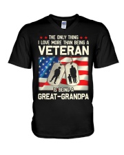 Being A Great-Grandpa V-Neck T-Shirt thumbnail