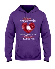 Widow Of A Vietnam Veteran Hooded Sweatshirt thumbnail