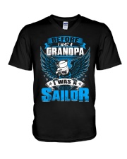 Sailor Before I Was a Grandpa V-Neck T-Shirt thumbnail